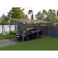 Навіс для будинку з полікарбонатом HH15