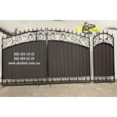 Ворота із профнастилу PP2104