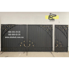 Ворота із профнастилу PP2108