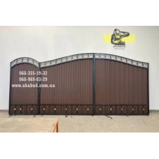 Ворота із профнастилу PP2109