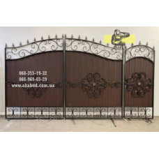 Ворота із профнастилу PP21091