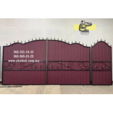 Ворота із профнастилу PP210914