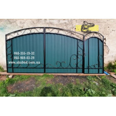Ворота із профнастилу PP210915