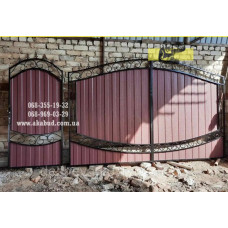 Ворота із профнастилу PP210916