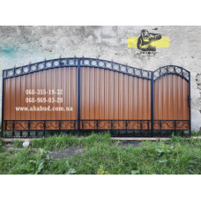 Ворота із профнастилу PP2109