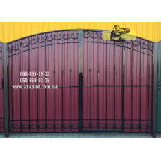 Ворота із профнастилу PP2109