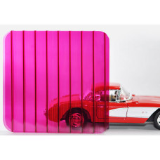 Полікарбонат стільниковий 8мм гранат OSCAR Сербія