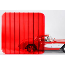 Поликарбонат сотовый 8мм красный OSCAR Сербия