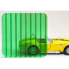 Полікарбонат стільниковий 10мм зелений OSCAR Сербія