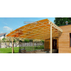 Навіс із полікарбонату для дачі Y1