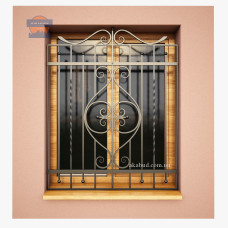 Ґрати зварені з ковкою П1G